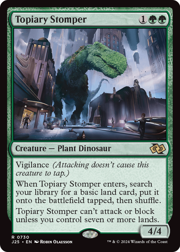 Topiary Stomper (J25-730) - Foundations Jumpstart