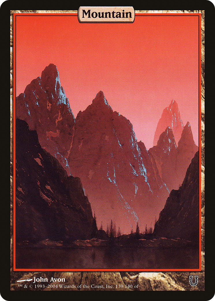 Mountain - Full Art (UNH-139) - Unhinged