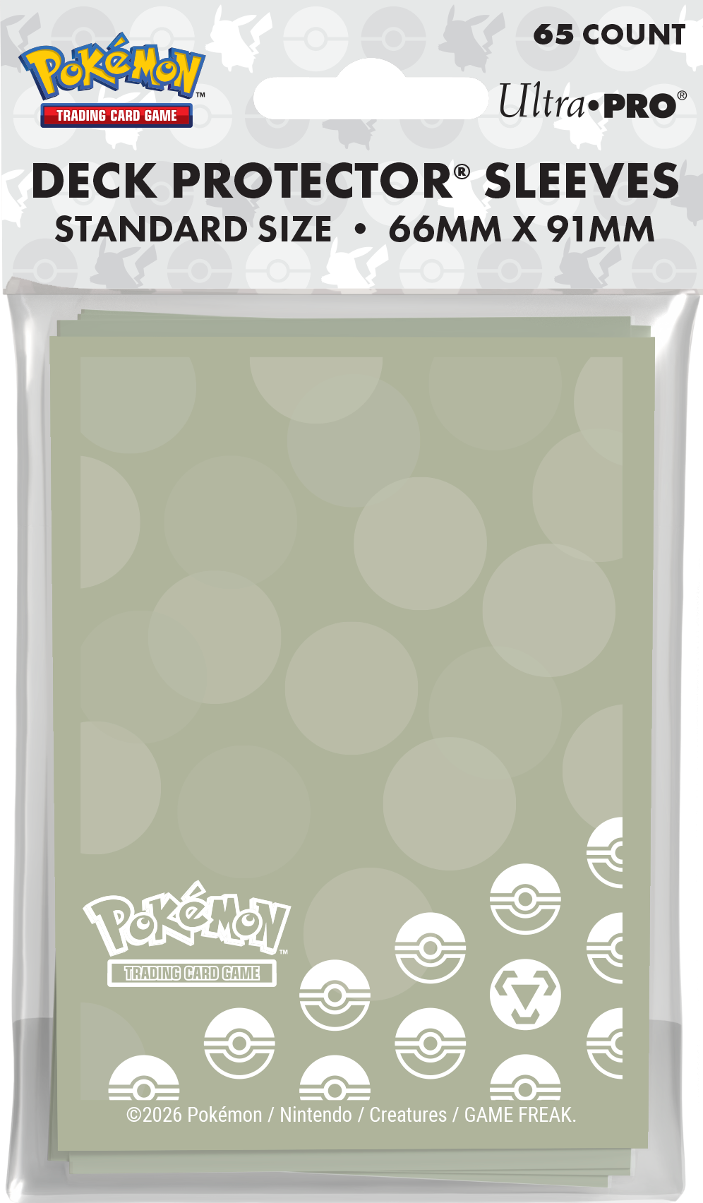 Ultra Pro Pokemon Sleeves: Energy Metal Type 65CT