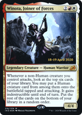 Winota, Joiner of Forces (PRE-216S) - Ikoria: Lair of Behemoths Promos Foil