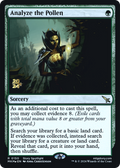 Analyze the Pollen (PRE-150) - Murders at Karlov Manor Promos Foil
