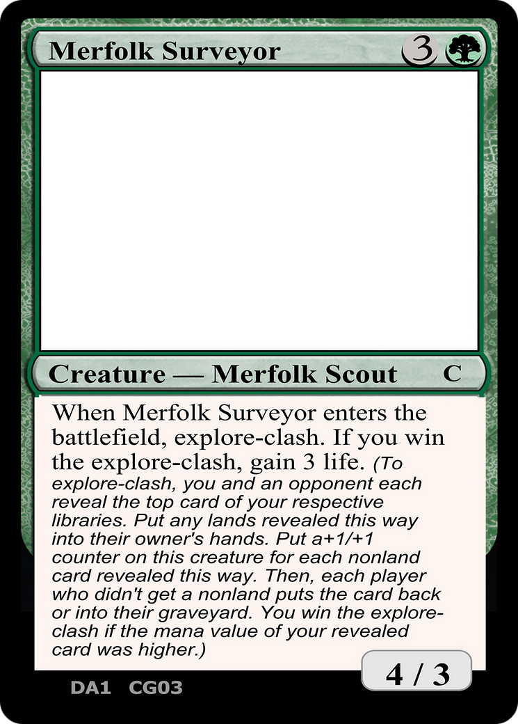 Merfolk Surveyor (UNK-) - Unknown Event