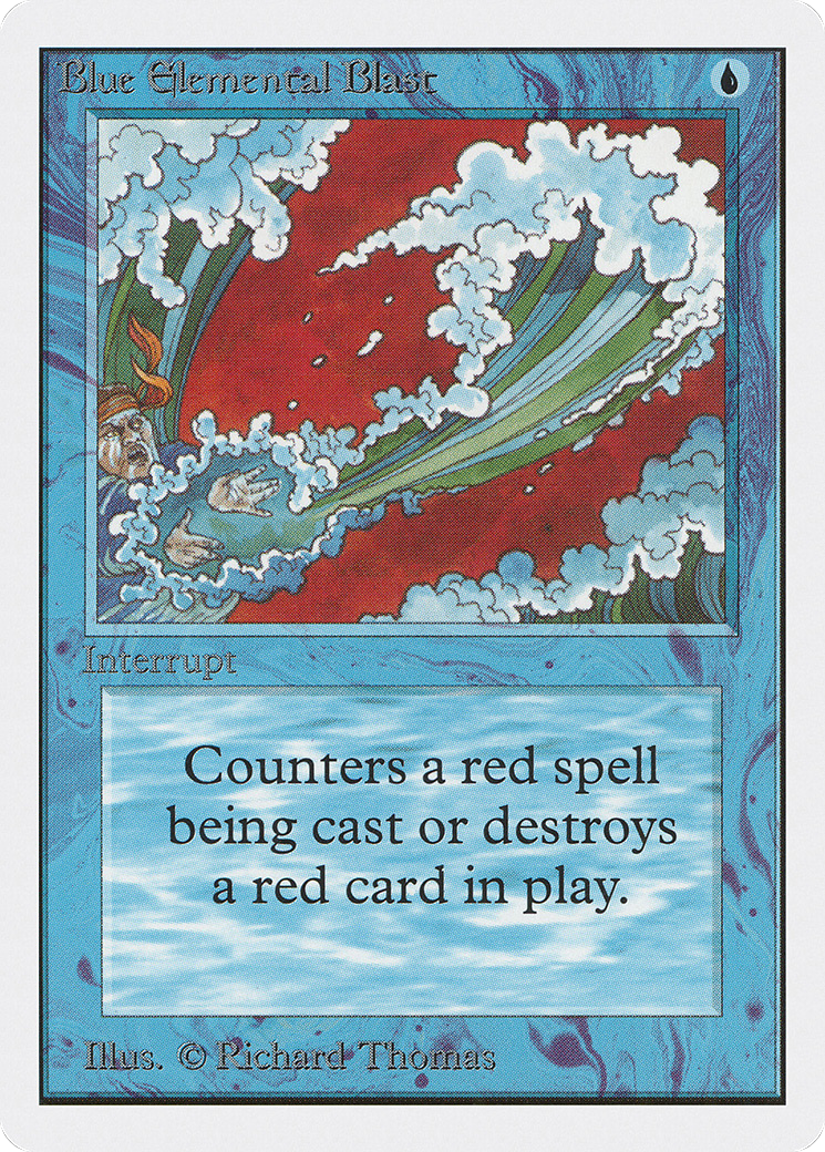 Blue Elemental Blast (2ED-) - Unlimited Edition