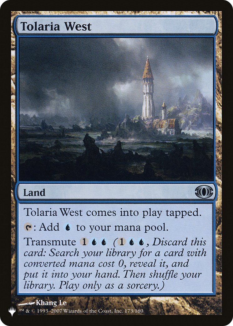 Tolaria West (LIST-FUT-173) - The List