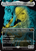 The Wandering Rescuer (Showcase) (DSK-351) - Duskmourn: House of Horror (Borderless) Foil