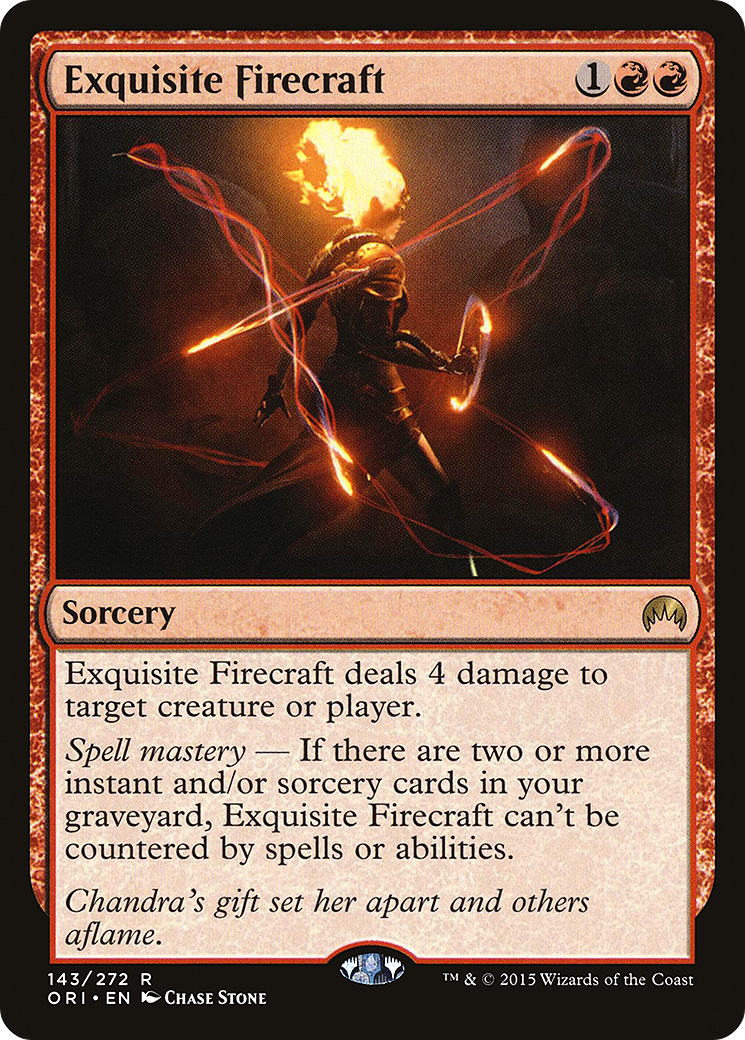Exquisite Firecraft (ORI-143) - Magic Origins