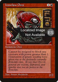 Ironclaw Orcs (4BB-) - Fourth Edition Foreign Black Border