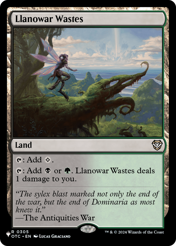 Llanowar Wastes (LIST-OTC-305) - The List