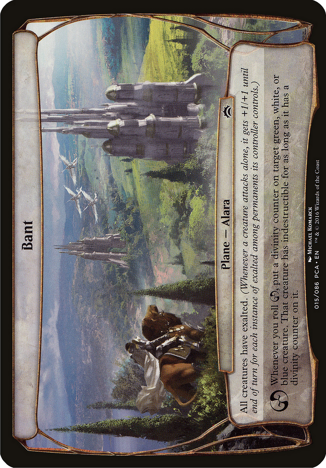 Bant (Planechase Anthology) (OVER-) - Planechase Anthology Planes