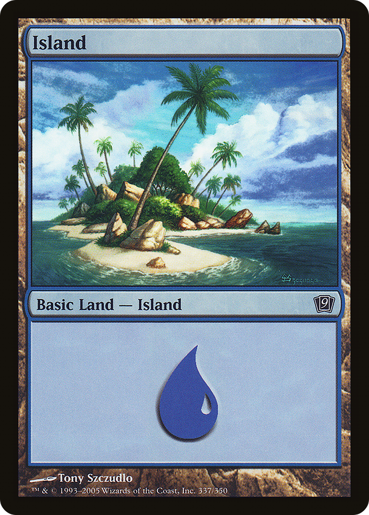 Island (337) (9ED-337) - 9th Edition