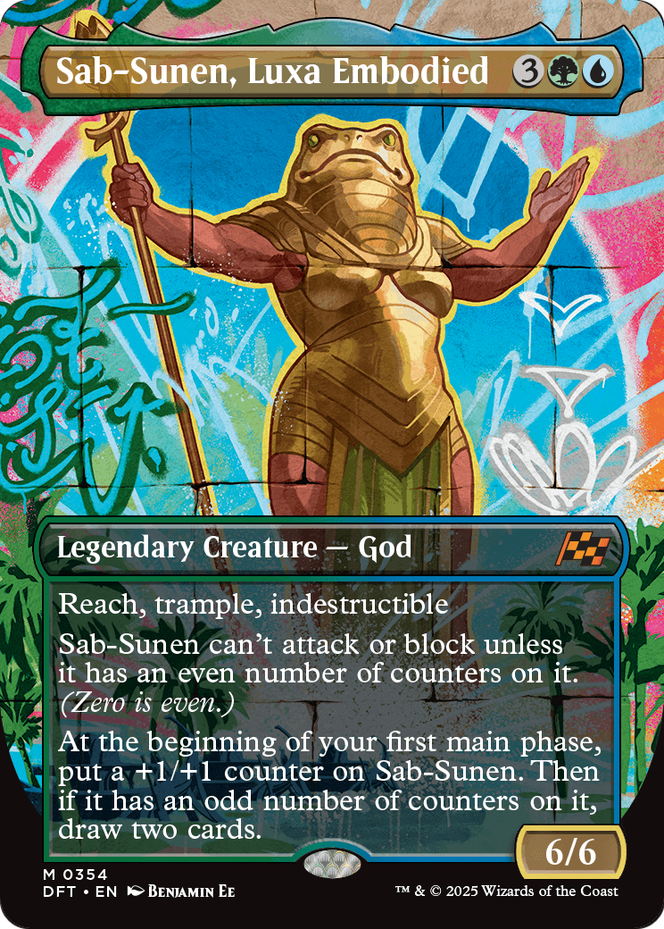 Sab-Sunen, Luxa Embodied (Borderless) (DFT-354) - Aetherdrift