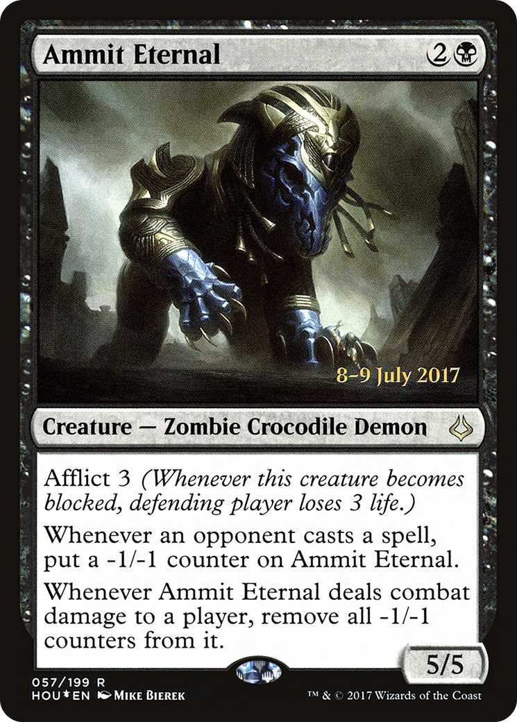 Ammit Eternal (PRE-57S) - Hour of Devastation Promos Foil