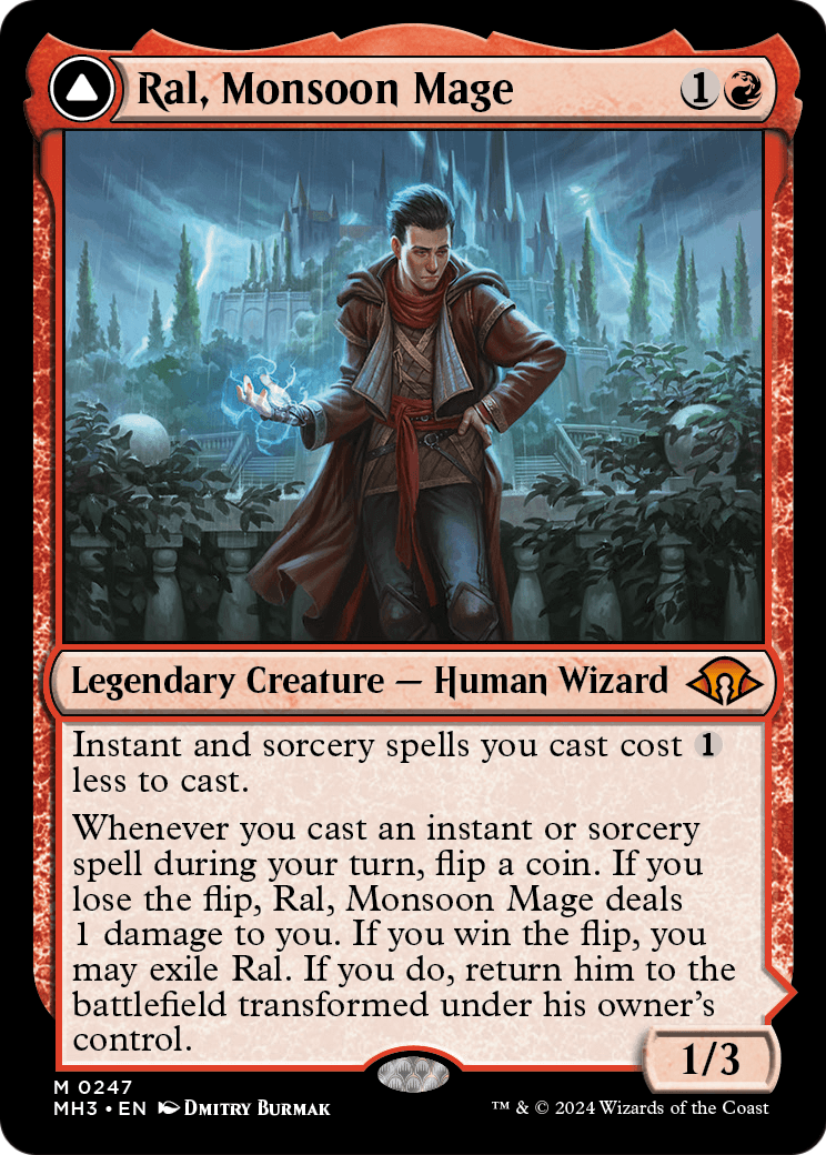 Ral, Monsoon Mage (MH3-247) - Modern Horizons 3