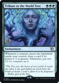 Tribute to the World Tree (PRE-211) - March of the Machine Promos Foil