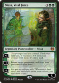 Nissa, Vital Force (SDCC 2018 Exclusive) (MEDIA-163) - San Diego Comic-Con 2018 Foil
