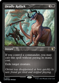 Deadly Rollick (Foil Etched) (CMM-507) - Commander Masters Foil