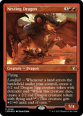 Nesting Dragon (Foil Etched) (CMM-546) - Commander Masters Foil