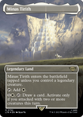 Minas Tirith (Borderless) (Surge Foil) (LTR-752) - The Lord of the Rings: Tales of Middle-earth Foil