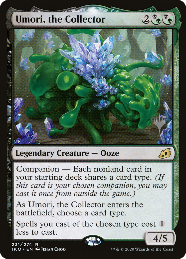 Umori, the Collector (PPIKO-231) - Ikoria: Lair of Behemoths Promos: (companion) Foil