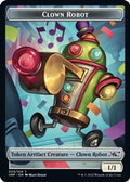 Clown Robot (003) // Storm Crow Double-sided Token (UNF-) - Unfinity Foil
