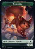 Squirrel // Treasure (013) Double-sided Token (UNF-) - Unfinity Foil