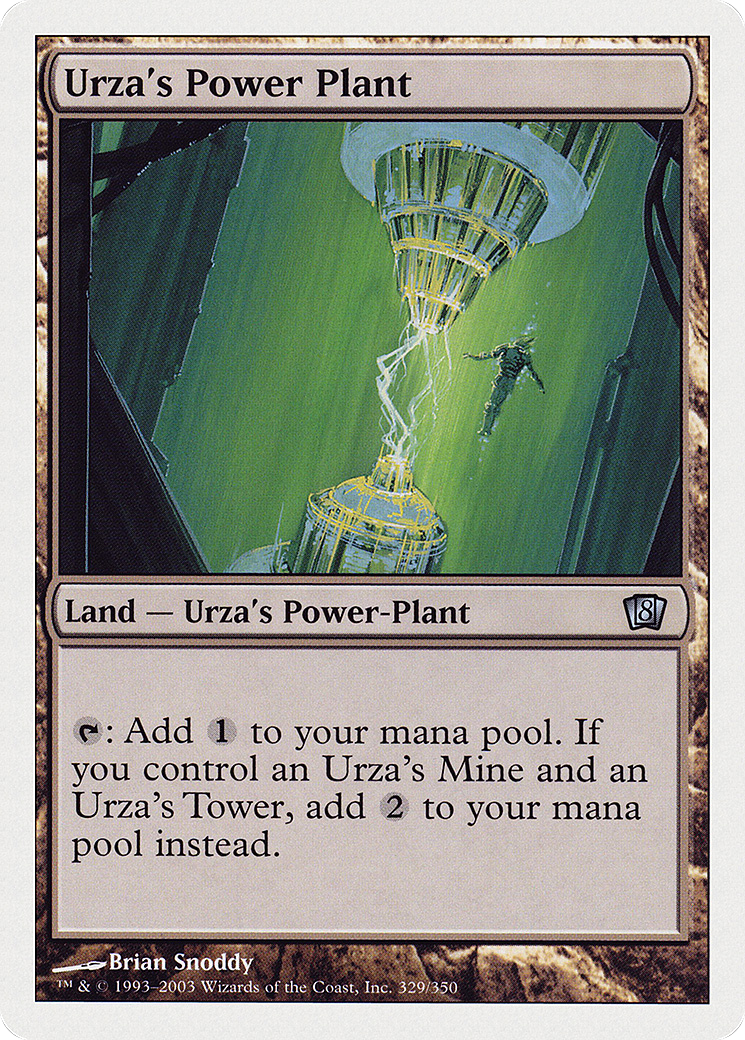 Urza's Power Plant (8ED-329) - 8th Edition