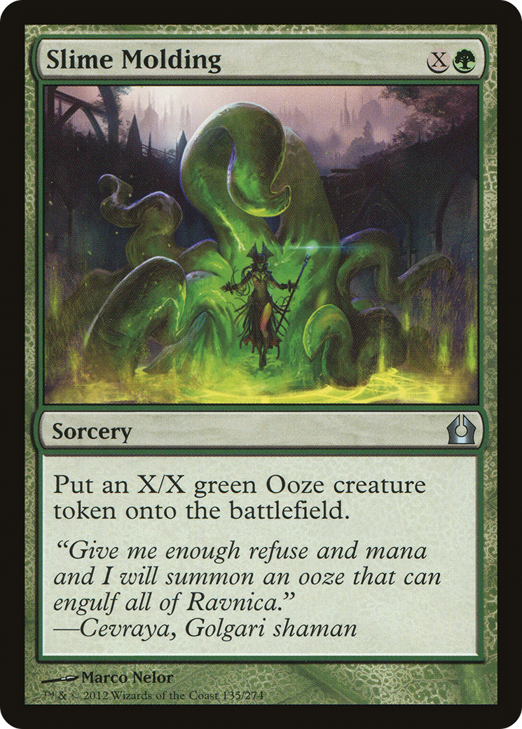 Slime Molding (RTR-135) - Return to Ravnica Foil