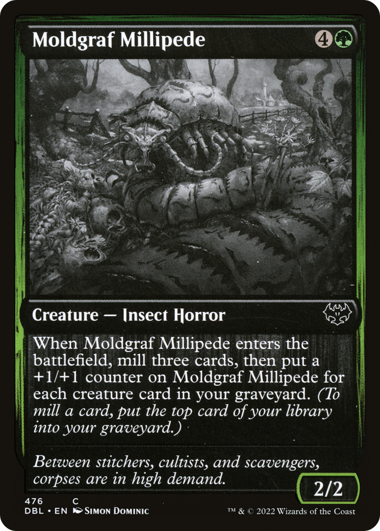Moldgraf Millipede (DBL-476) - Innistrad: Double Feature Foil