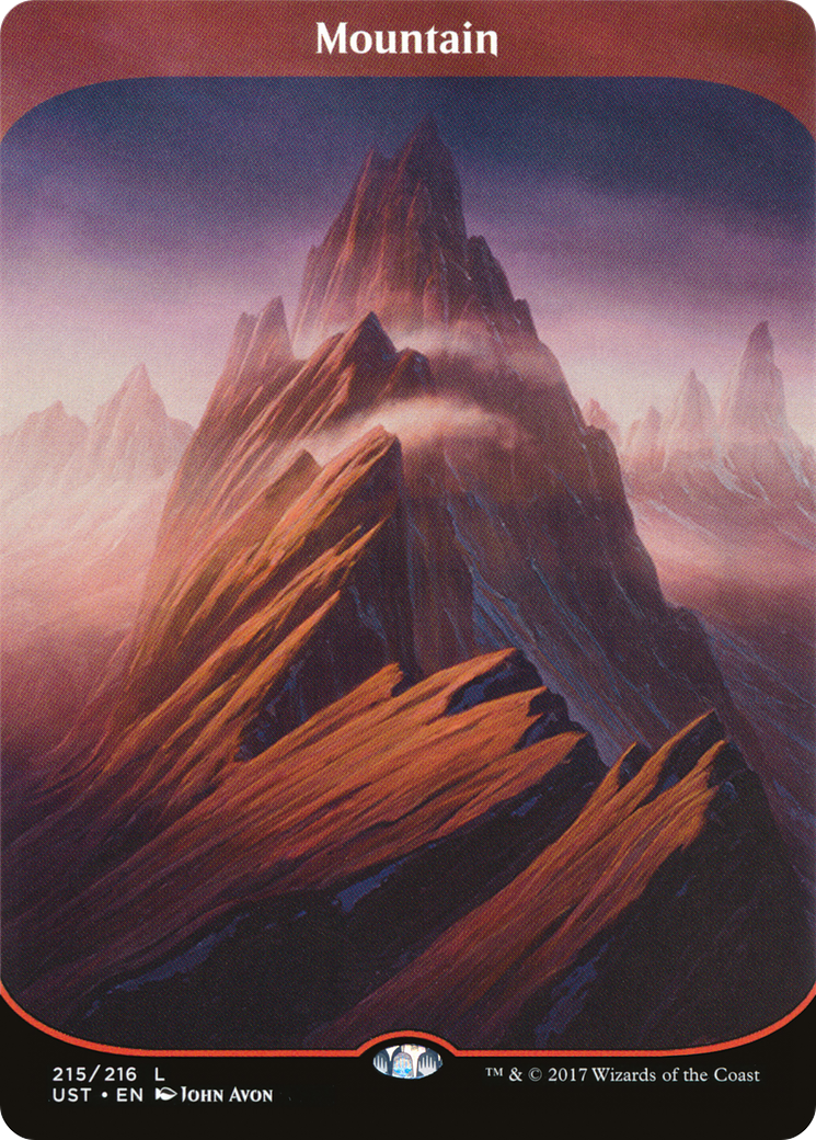 Mountain (UST-215) - Unstable (Borderless) Foil