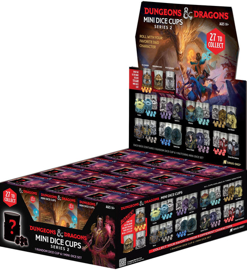 D&D Mini Dice Cups Series 2