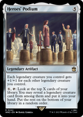 Heroes' Podium (WHO-242) - Doctor Who Foil