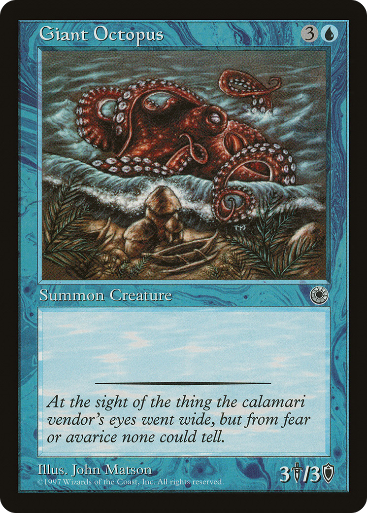 Giant Octopus (POR-) - Portal