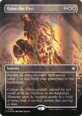 Raise the Past (Borderless) (Mana Foil) (FDN-369) - Foundations Foil
