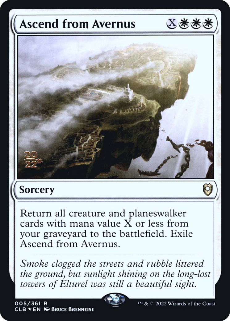 Ascend from Avernus (PRE-005) - Battle for Baldur's Gate Promos Foil