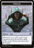 Emblem - Jace, Telepath Unbound (ORI-012) - Magic Origins Tokens