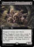 Tangled Colony (Extended Art) (WOE-344) - Wilds of Eldraine: (Extended Art) Foil