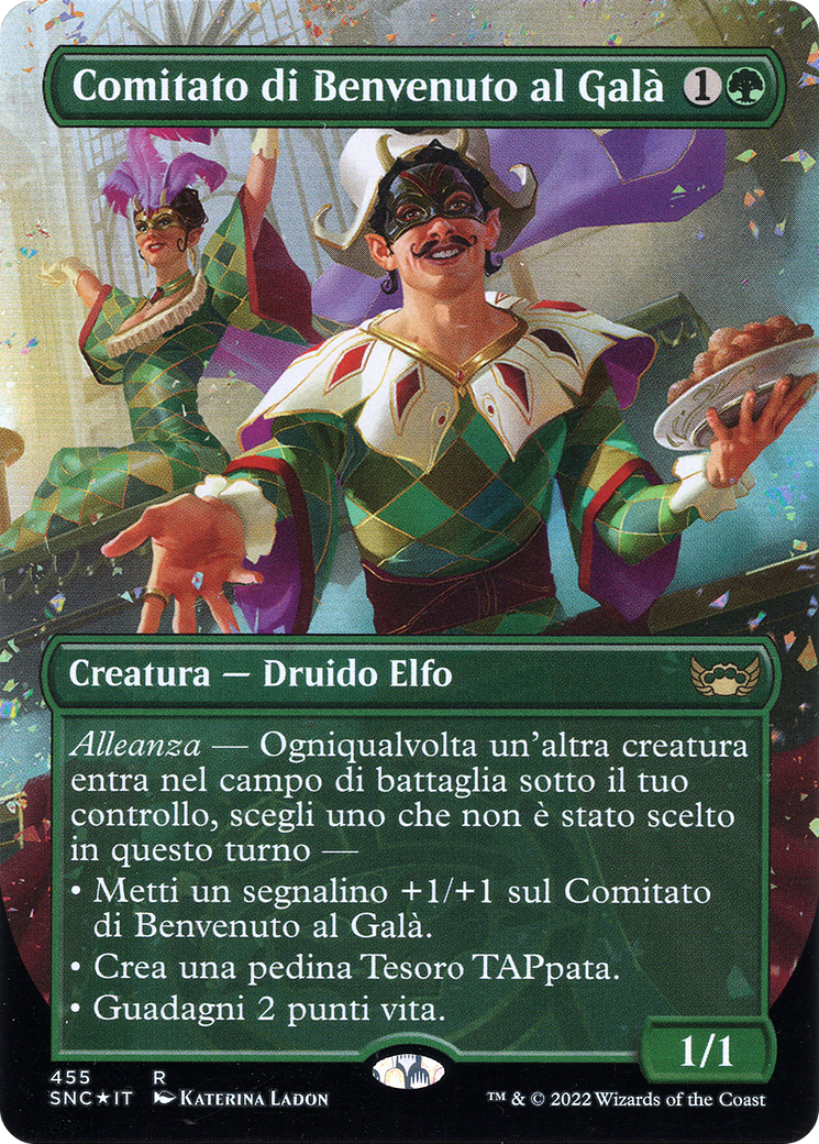 Gala Greeters (Italian) (UMP-455) - Streets of New Capenna (Borderless) Foil