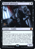 Tainted Adversary (PRE-124) - Innistrad: Midnight Hunt Promos Foil