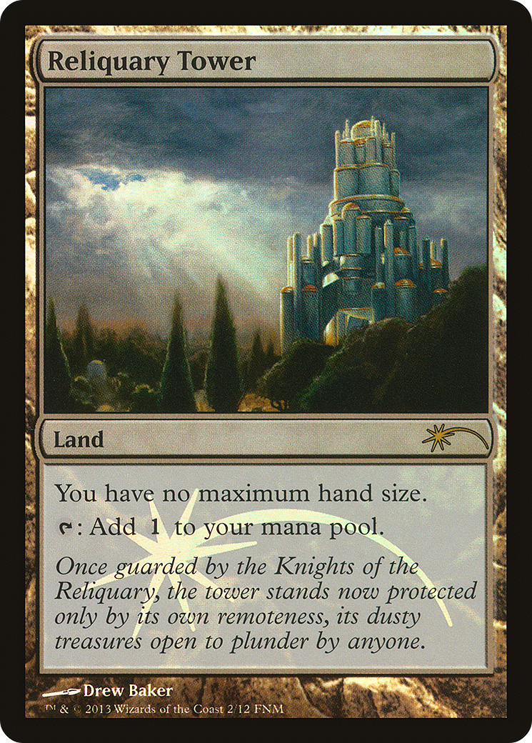 Reliquary Tower (FNM-) - Friday Night Magic 2013 Foil