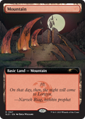 Mountain (1367) (SLD-1367) - Secret Lair Drop: (Extended Art) Foil
