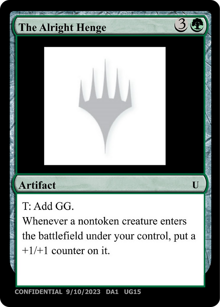 The Alright Henge (UNK-) - Unknown Event