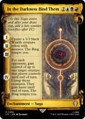 In the Darkness Bind Them (Showcase Scrolls) (LTC-465) - Tales of Middle-earth Commander: (Showcase) Foil