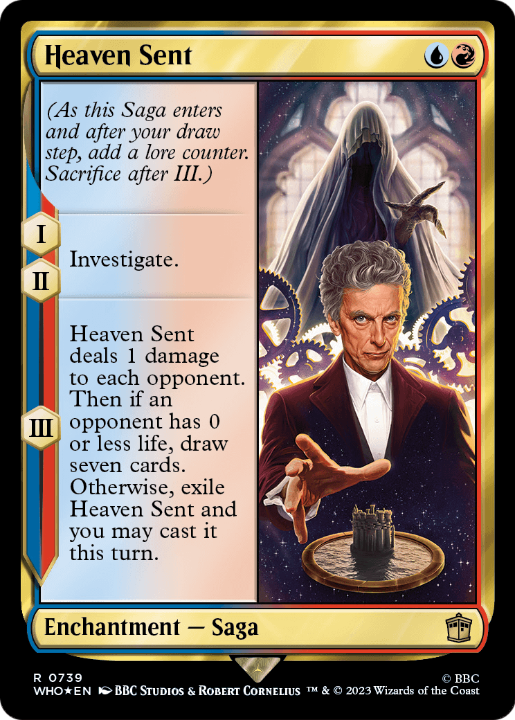 Heaven Sent (Surge Foil) (WHO-739) - Doctor Who Foil