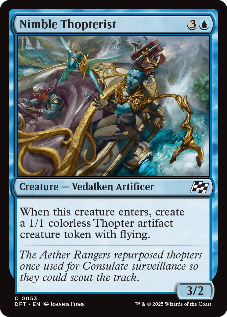 Nimble Thopterist (DFT-053) - Aetherdrift
