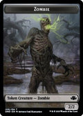 Zombie // Marit Lage Double-sided Token (DMR-) - Dominaria Remastered Foil