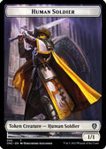 Human Soldier // Elephant Double-sided Token (ONC-) - Commander: Phyrexia: All Will Be One