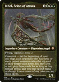 Ixhel, Scion of Atraxa (Display Commander) (Foil Etched) - Thick Stock (ONC-029) - Commander: Phyrexia: All Will Be One Foil