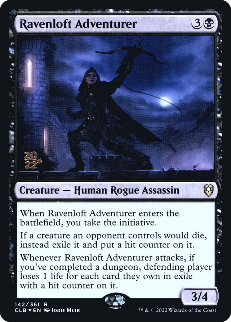 Ravenloft Adventurer (PRE-142) - Battle for Baldur's Gate Promos Foil
