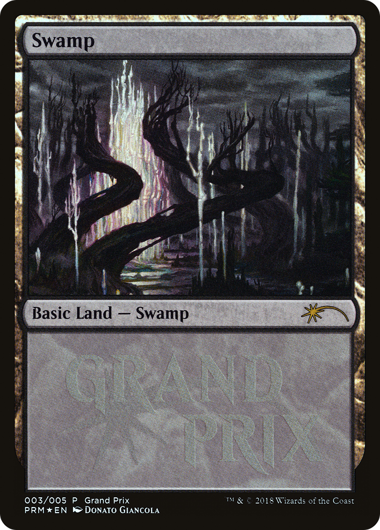 Swamp (GPP-003) - Grand Prix Promos Foil
