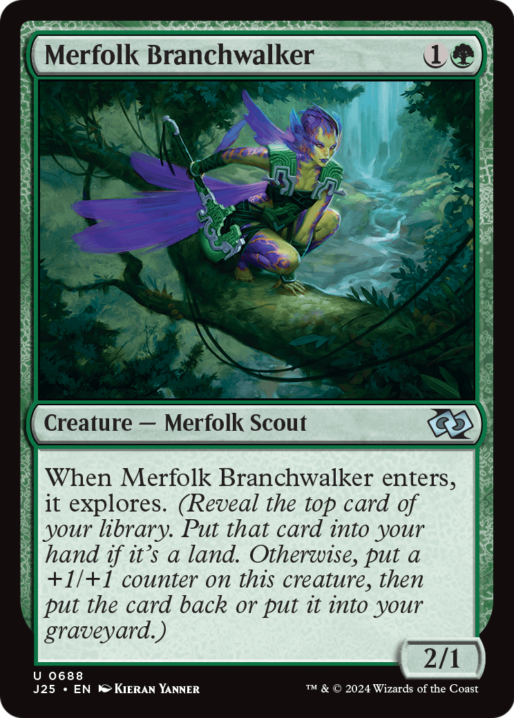 Merfolk Branchwalker (J25-688) - Foundations Jumpstart